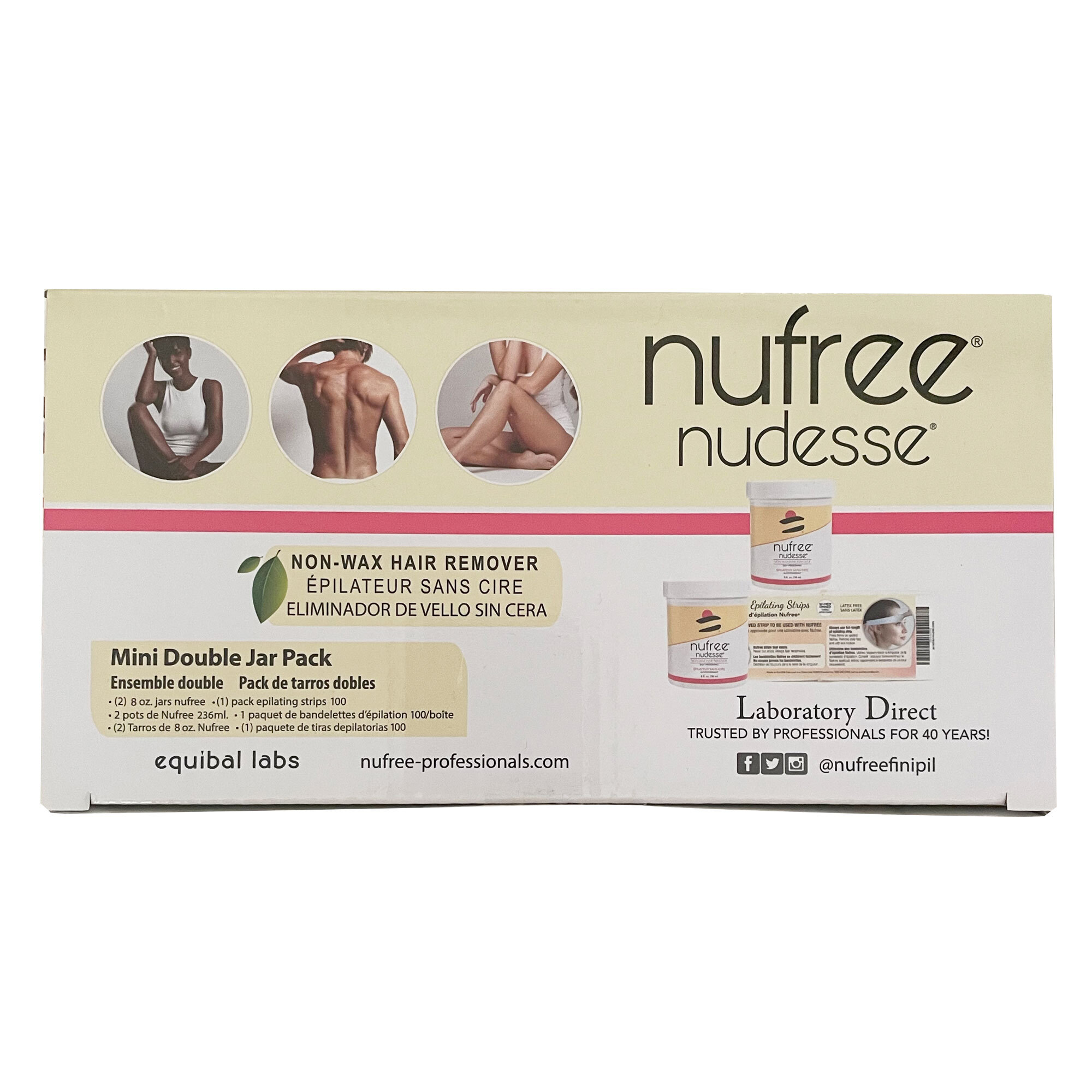 Nufree Nufree Double Jar Pack 8 oz - Buy 3, Get 1 Free