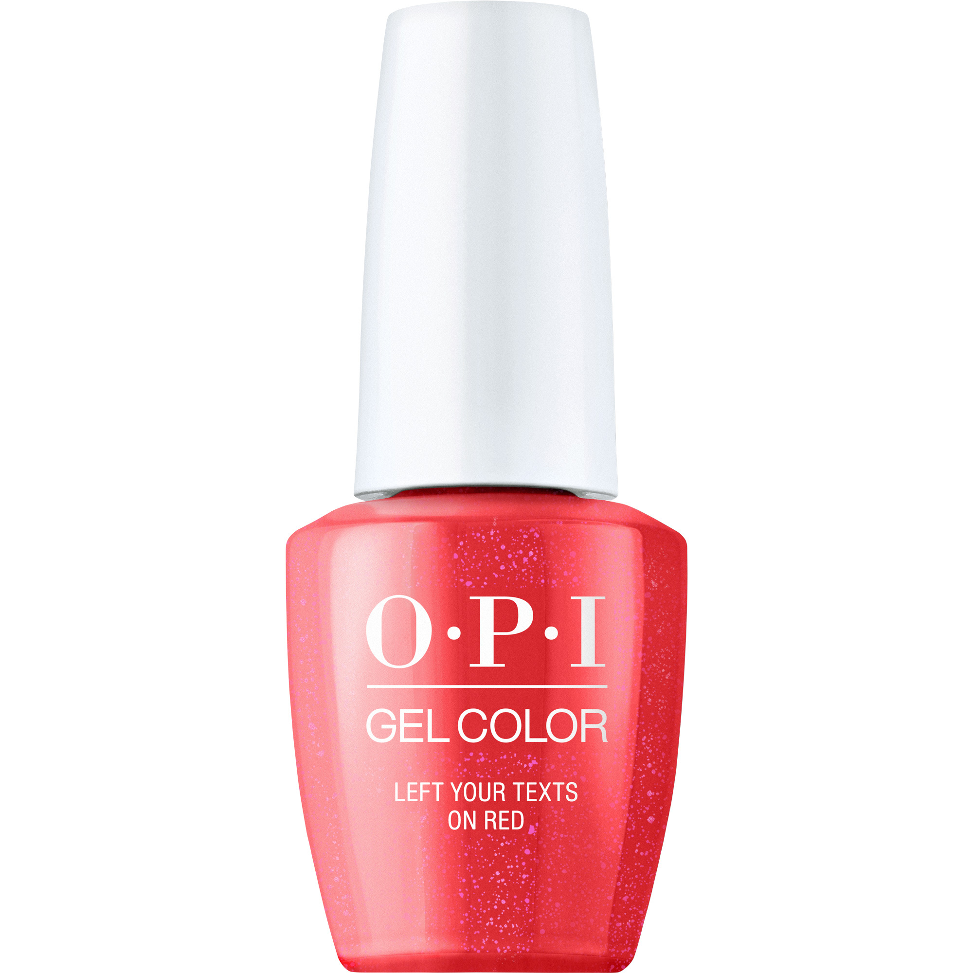 OPI Gel Color 360 - Left Your Texts on Red