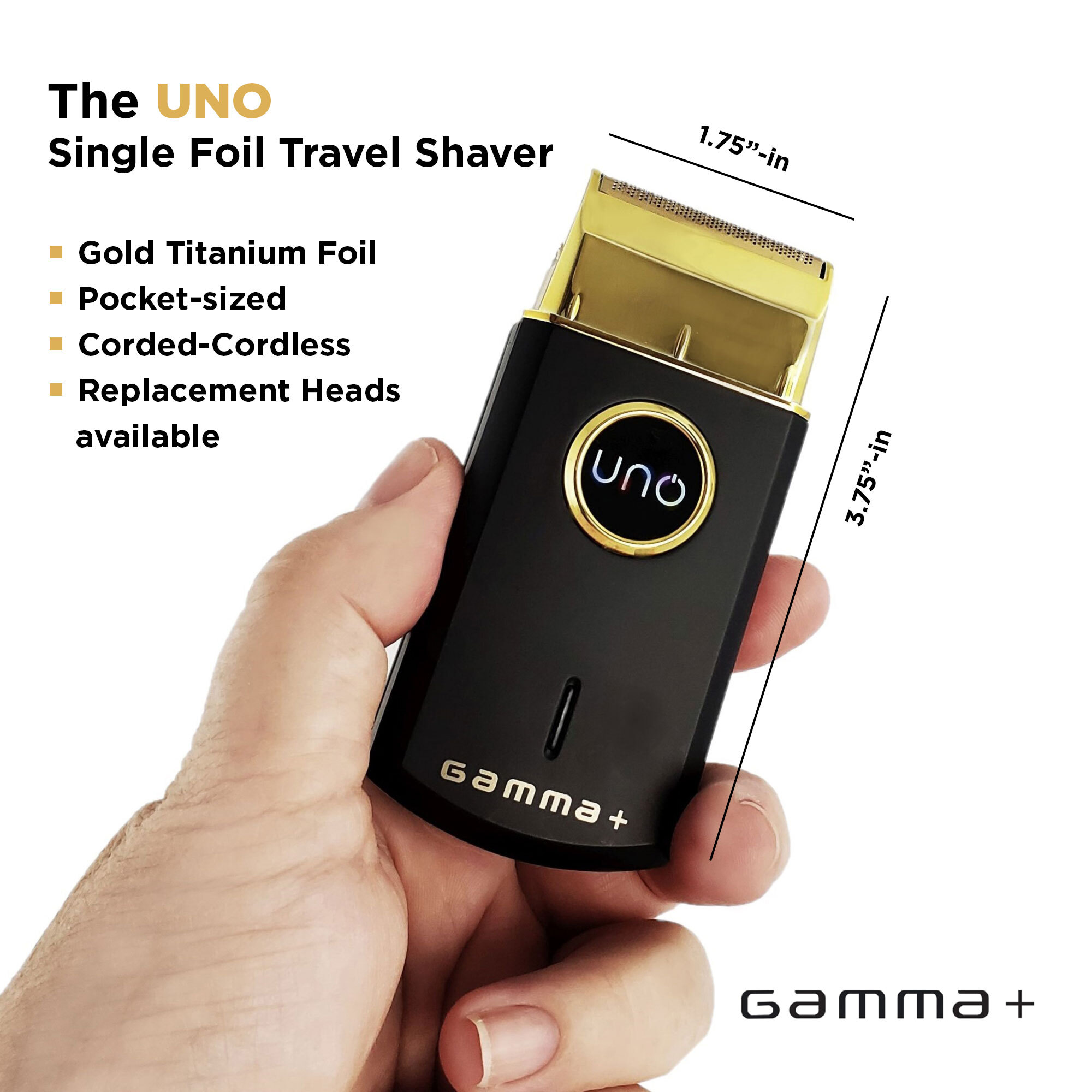 Stylecraft Gamma+ Uno Mini Single Foil Shaver