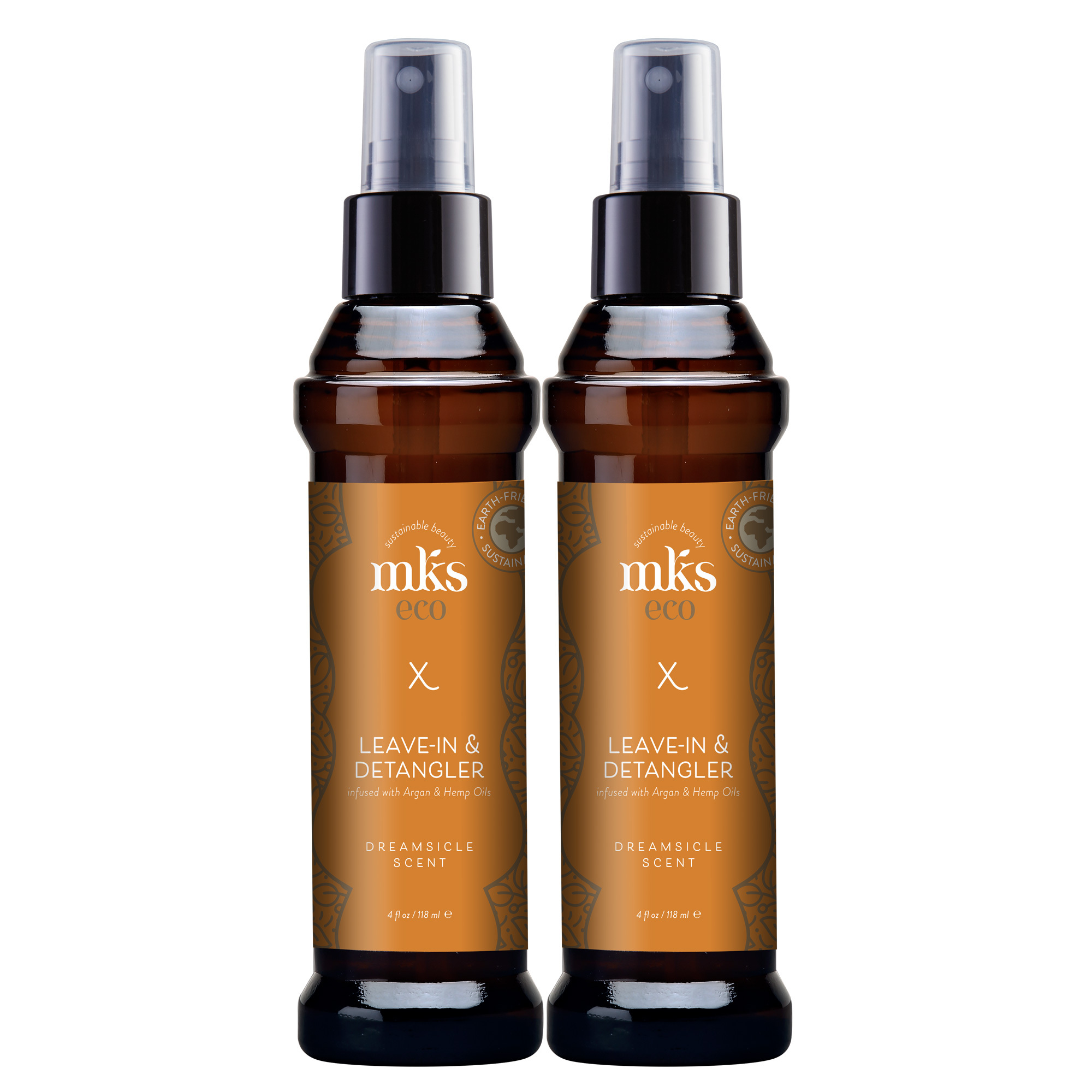 MKS eco DUOS: X Leave In & Detangler - Dreamsicle Scent
