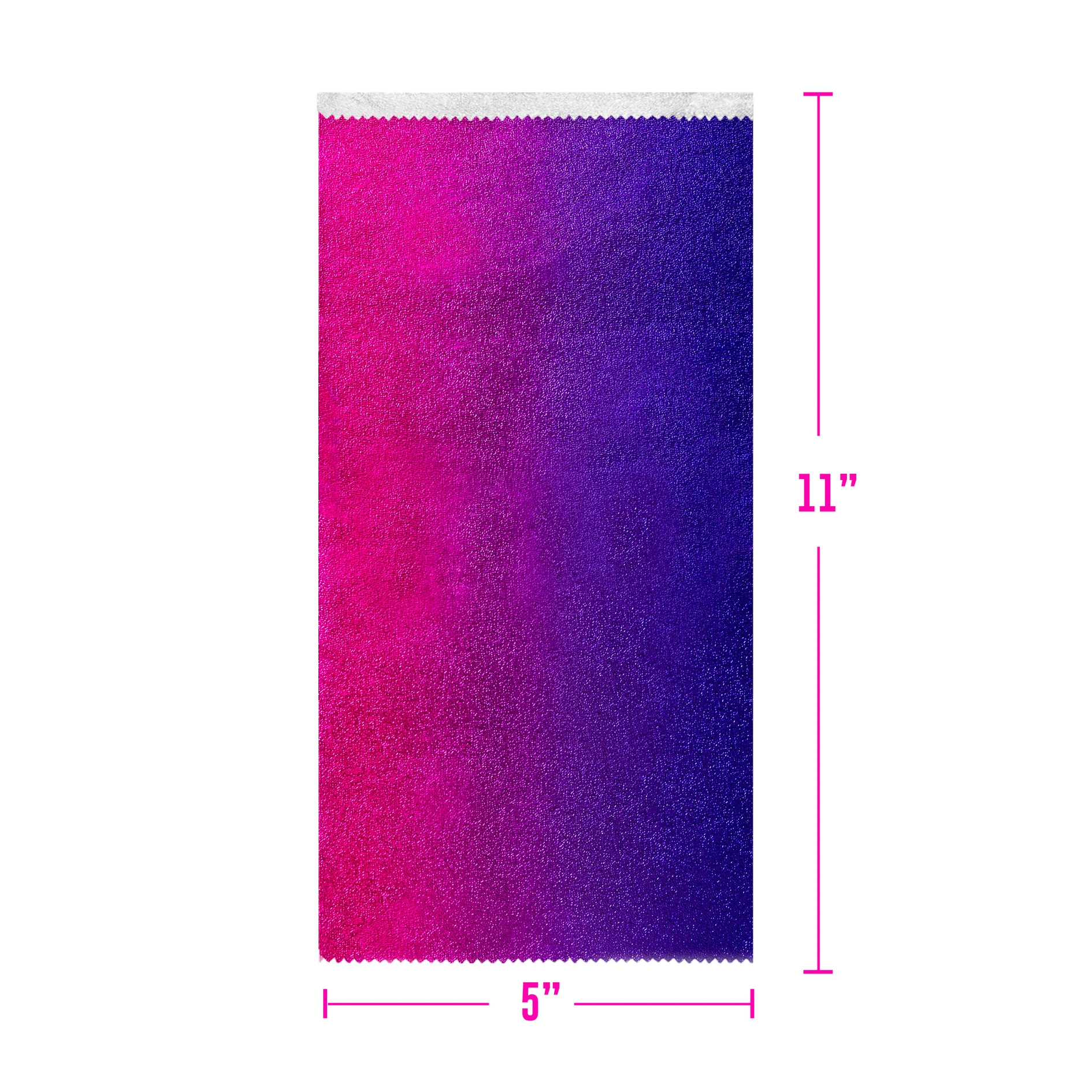 Colortrak Foil: Pop Up Foil Sheets - Gradient Pink/Purple, 5" x 11" 400 ct