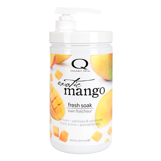Qtica Smart Spa - Exotic Mango Triple-Action Fresh Soak with Pump