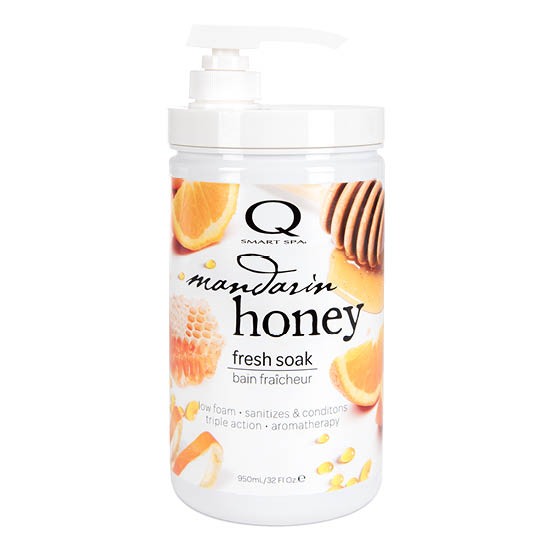 Qtica Smart Spa - Mandarin Honey Anti-Bacterial Soak with Pump