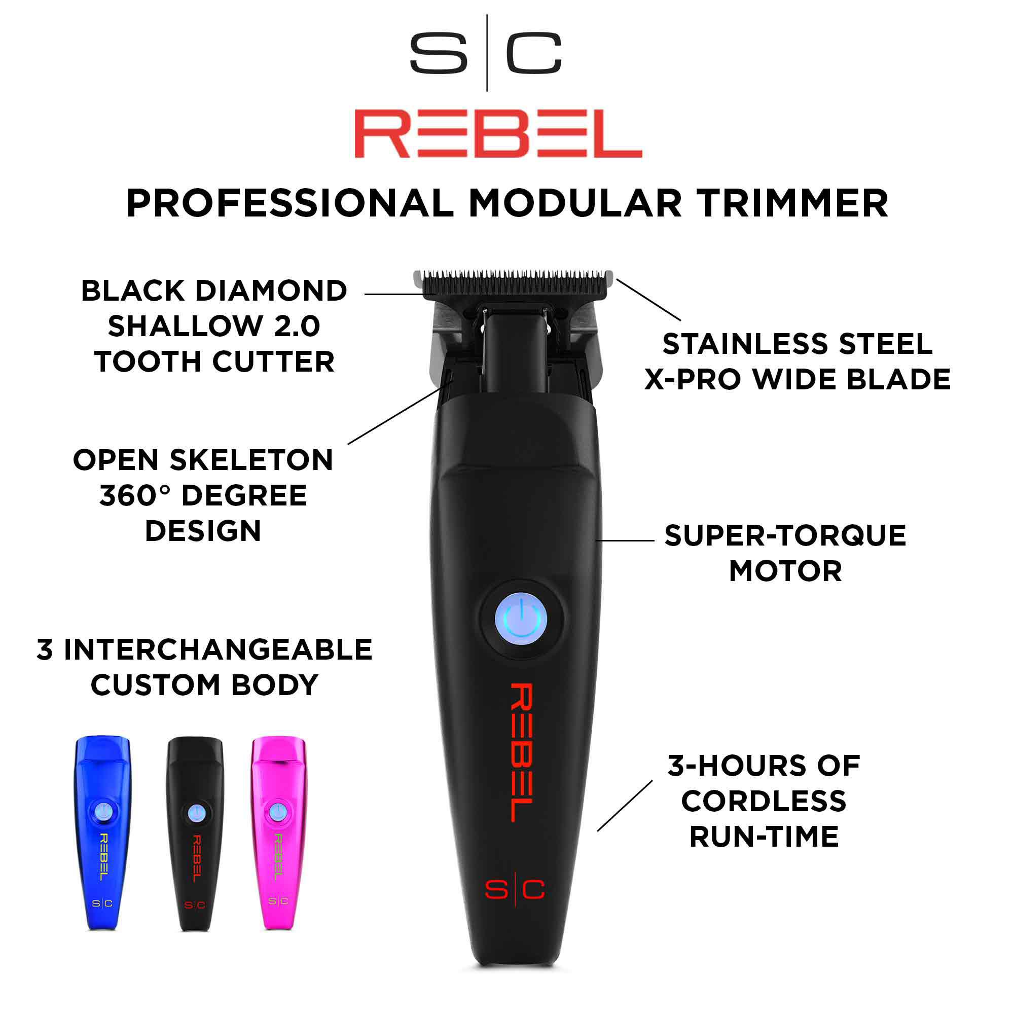 Stylecraft Rebel Super Torque Trimmer