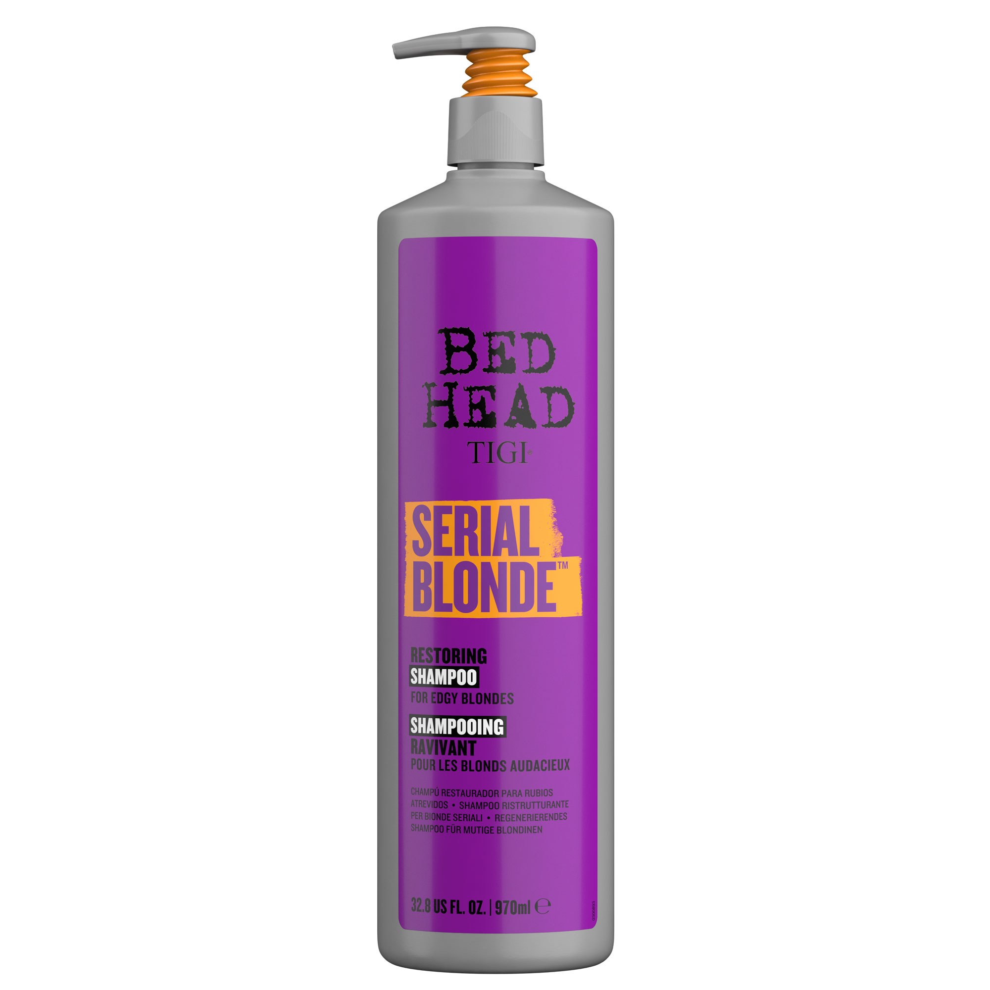 TIGI BEDHEAD: Serial Blonde Restoring Shampoo - New 2021 Liter Size
