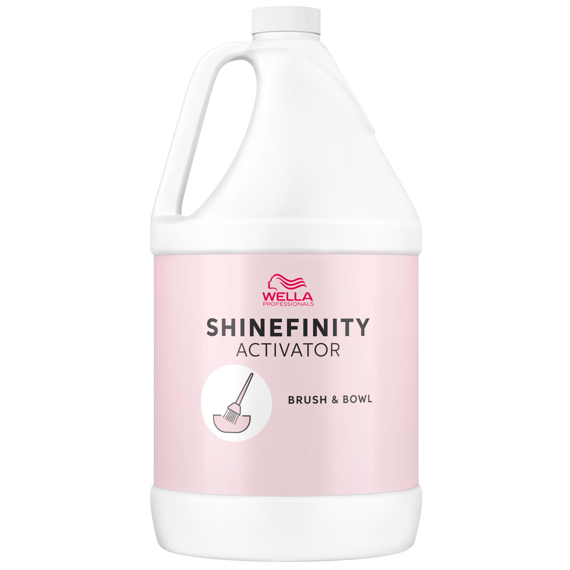 Wella Shinefinity Color Glaze Activator 2% - Brush Usage