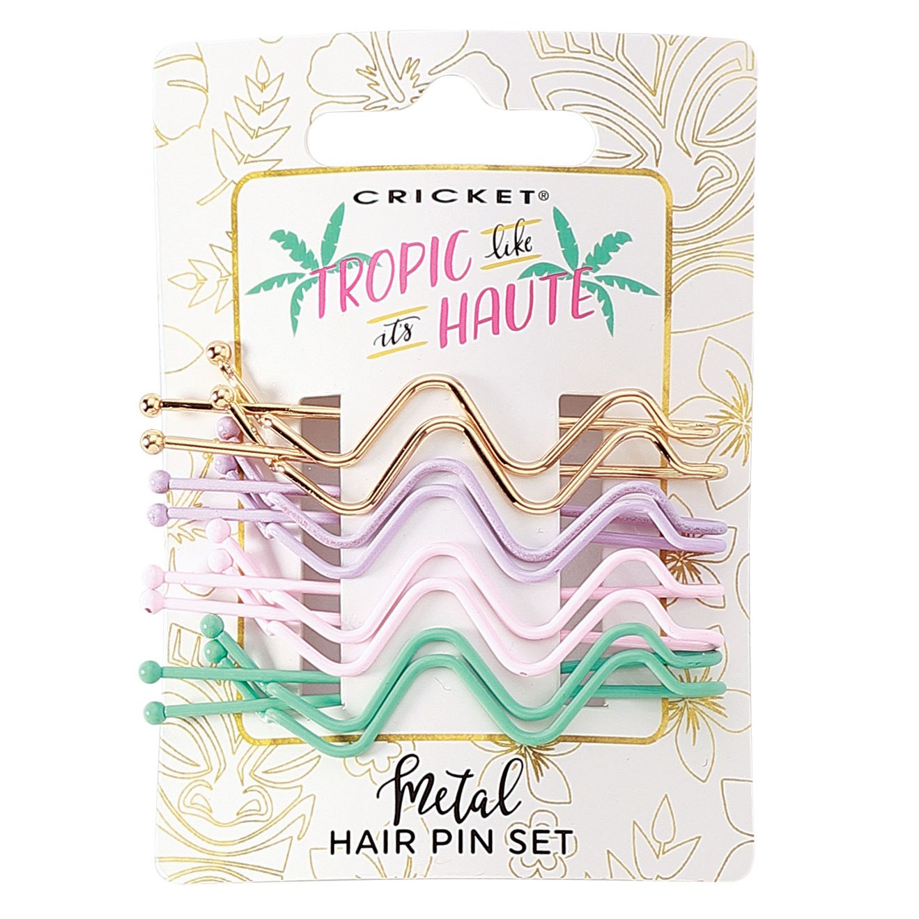 Cricket Tropic Like It's Haute: Metal Hair Pin Set