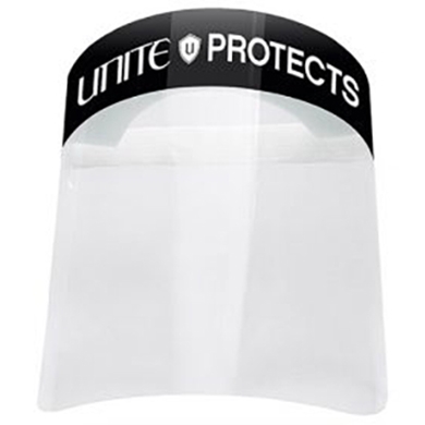 UNITE UNITE PROTECTS Reusable Face Shield