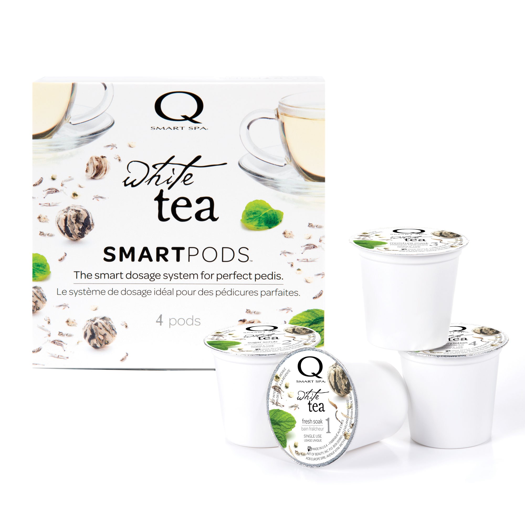 Qtica Smart Spa - White Tea 4 Step Smart Pods