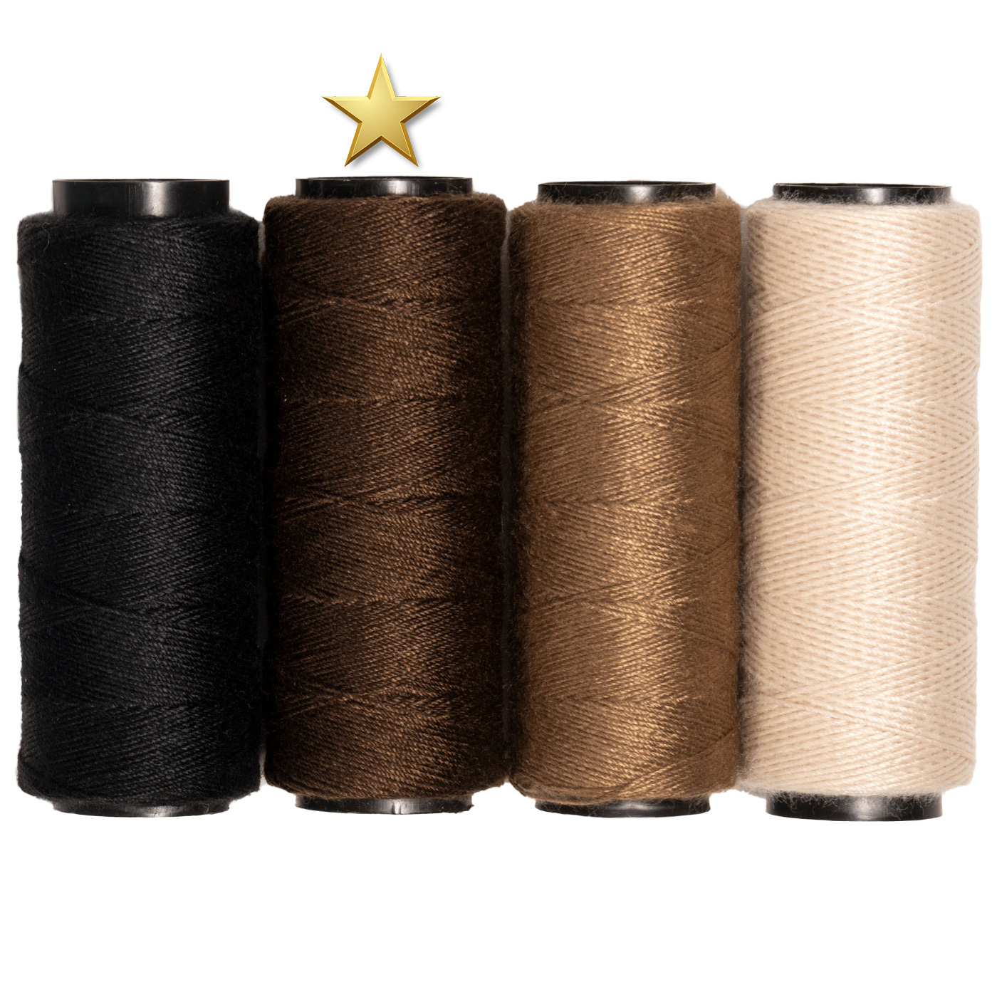 AMPLIFY NANO WEFT: Cott-on-You Thread Brown 60m 4 pack