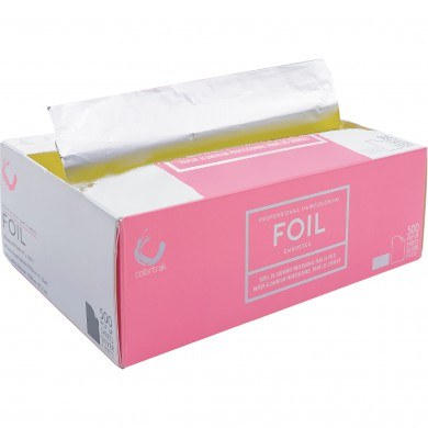 Colortrak Foils: Pop Up Foil Sheets  - Max Width Silver 9" x 10.75" 500ct