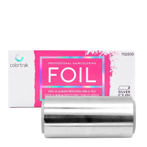 Colortrak Foils: Silver Foil Roll 5" x 250'