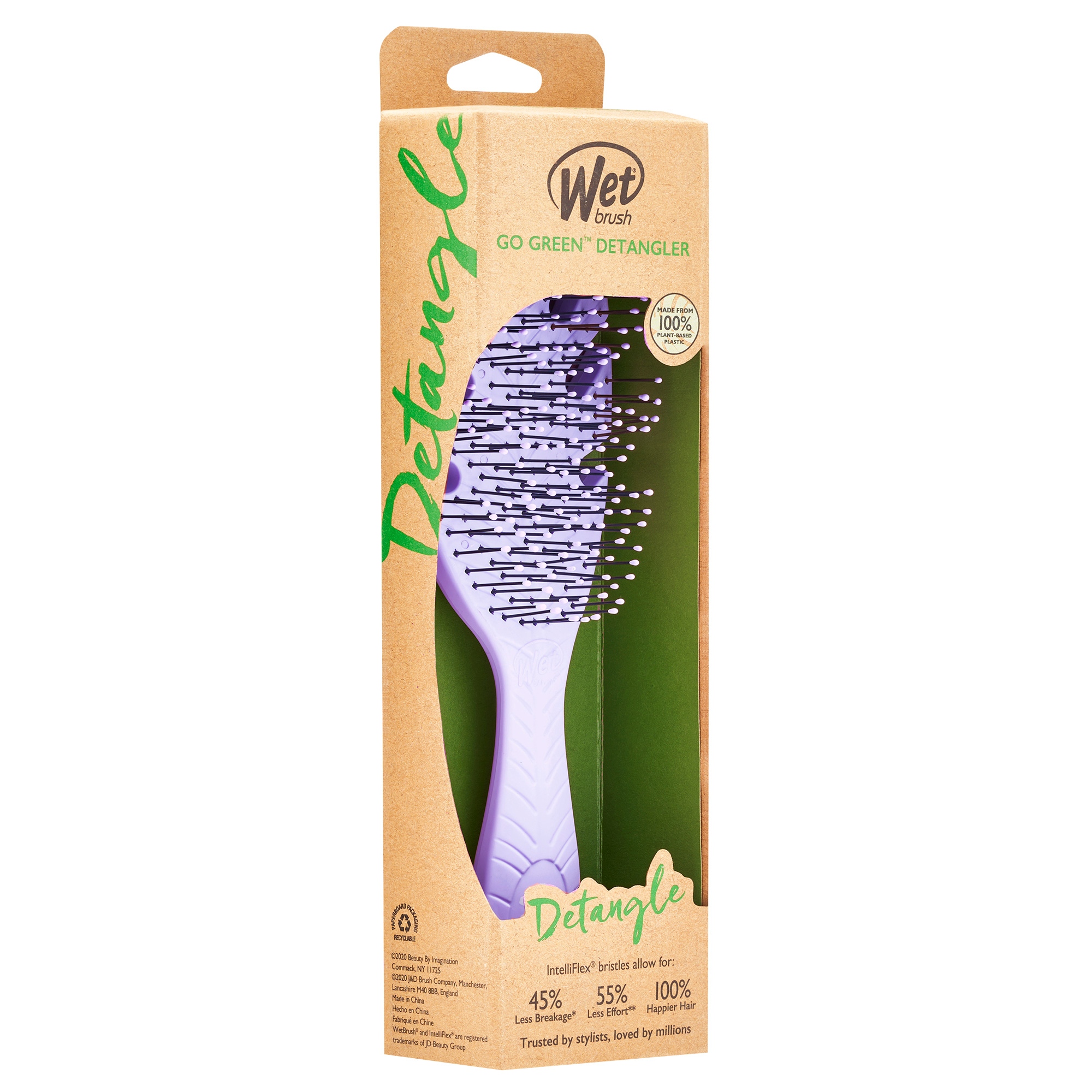 Wet Brush Go Green Detangler - Lavender