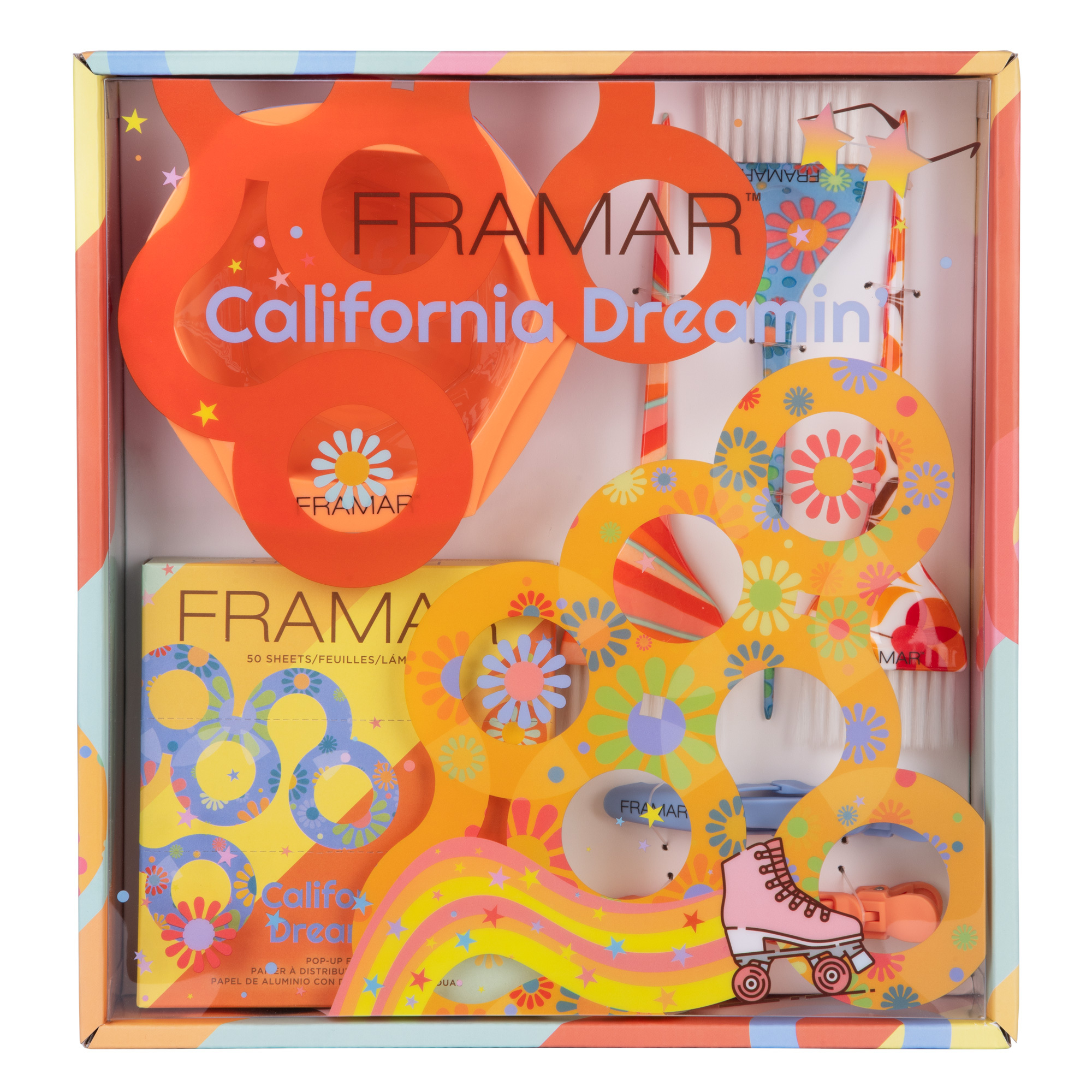 Framar Distributor HAIR BRUSHES: California Dreamin' Jolene Detangle Brush  - 1 item