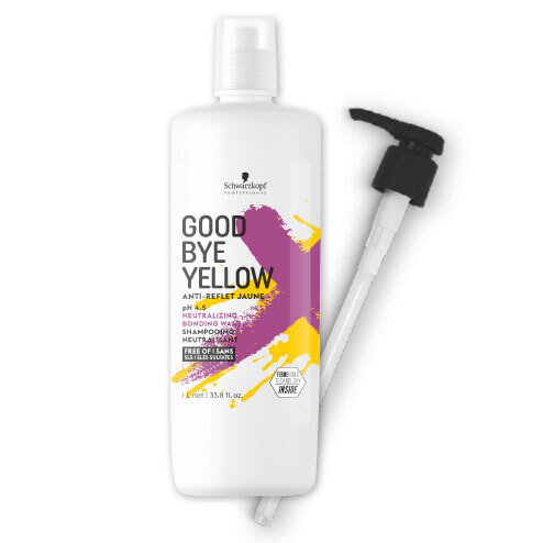 Schwarzkopf Goodbye Orange Neutralizing Wash Shampoo with Pump