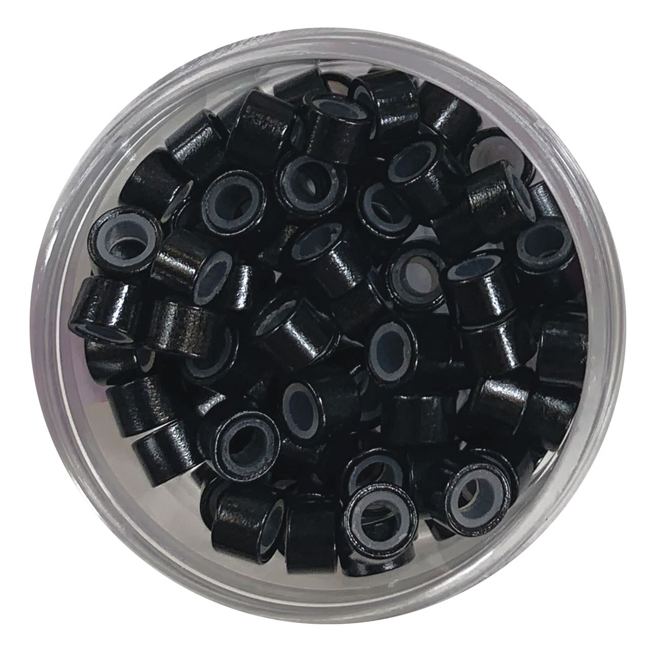 Halo Pro Silicone Beads, Black - 100 Pack