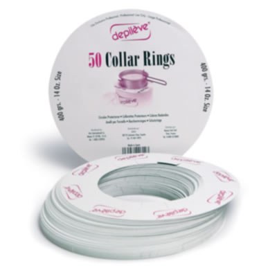 Depileve Accessories: Paper Collar Rings - Fits 400g