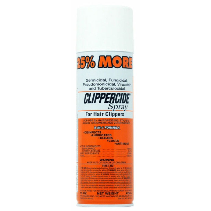 King Research Clippercide Spray - With New, Fresh Clean Scent!