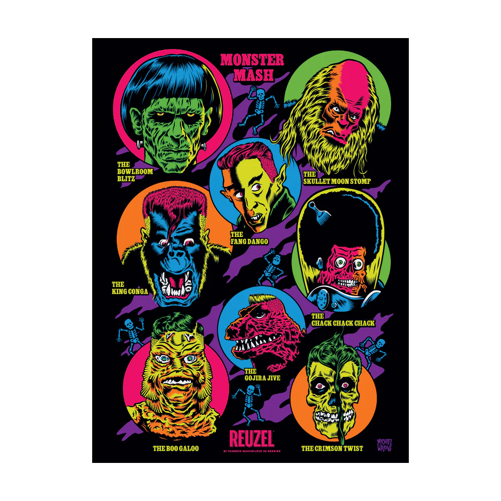 Reuzel Monster Mash Poster