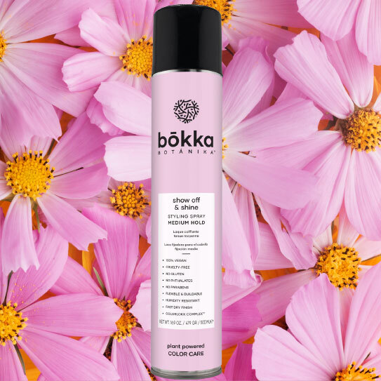 bokka BOTANIKA Show Off & Shine Illuminating Styling Spray