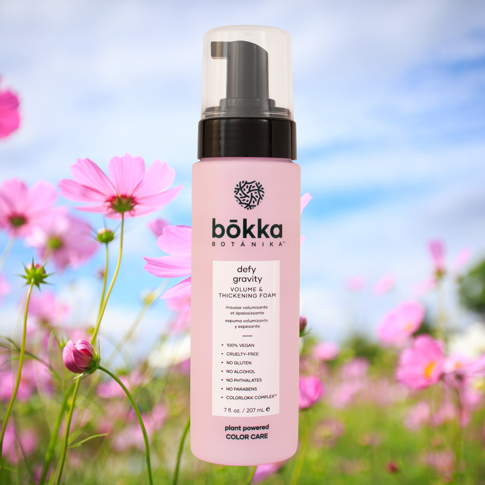 bokka BOTANIKA Styling: Defy Gravity Volume & Thickening Foam