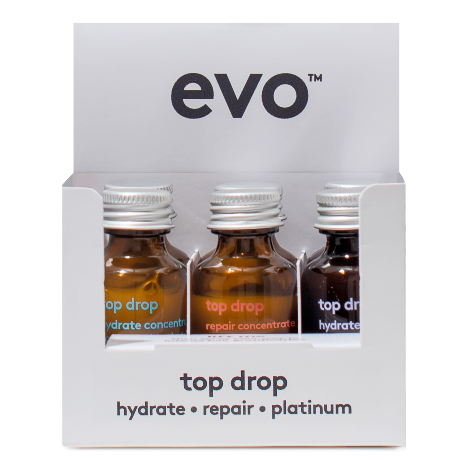 evo top drop taster concentrate - 6pk 15ml Vials