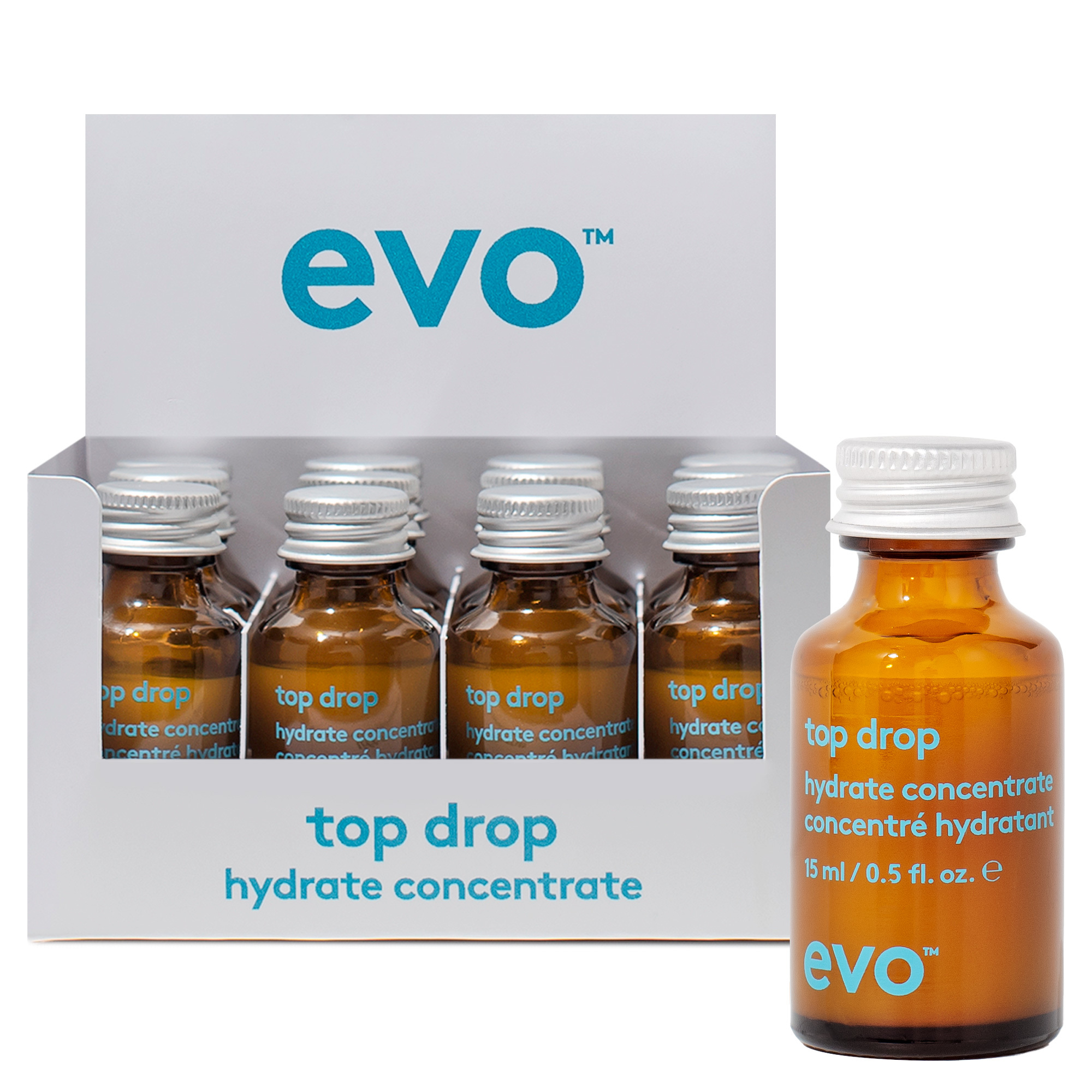 evo top drop hydrate concentrate - 12pk 15ml Vials