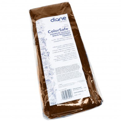 Diane by Fromm TOWELS: ColorSafe 6pk, 3lb in Brown Terry