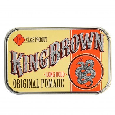 King Brown Pomade Original Pomade - Long Hold