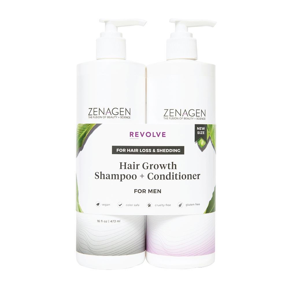Zenagen Revolve Shampoo & Conditioner 16oz Duo - Men