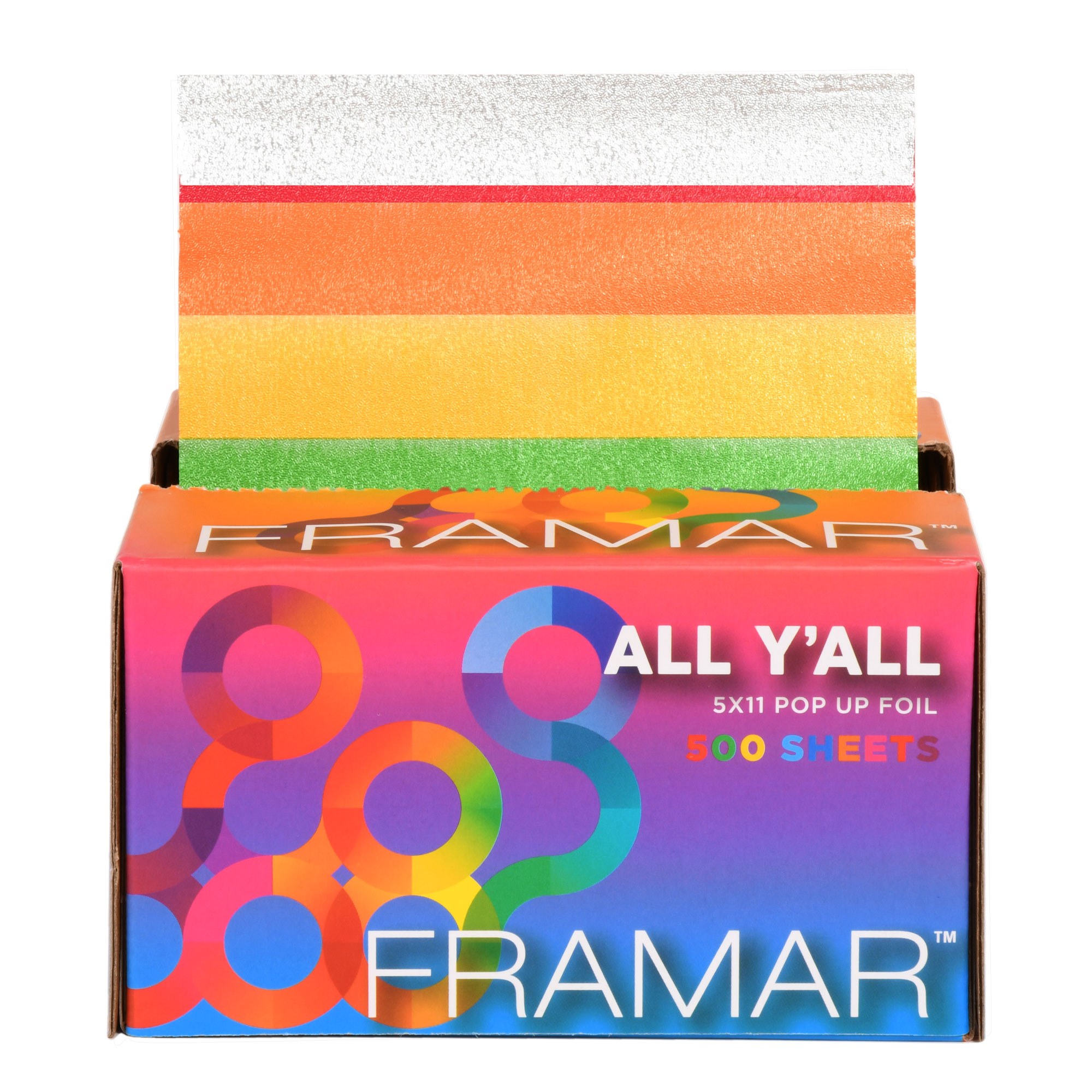 Framar FOIL: All Y'All Pop Up Embossed Foil 5 x 11 500 ct