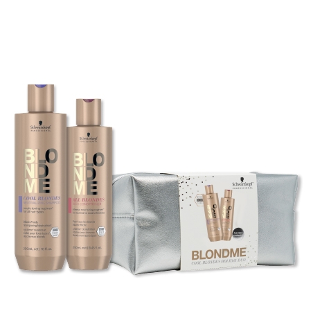 Schwarzkopf All That Glitters BLONDME™ Cool Blondes Holiday Duo